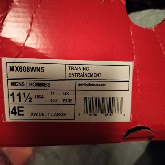 NWT New Balance 608 - Sz 11.5 Xwide - Picture 2 of 7